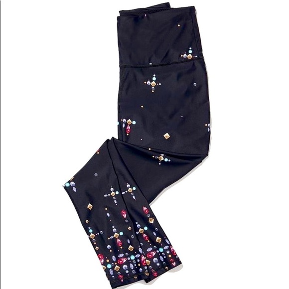 Victoria’s Secret 7/8 Jewel Print Athletic Tights - Picture 1 of 9